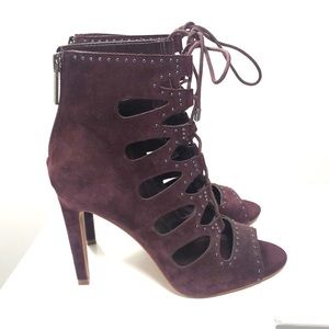 BCBG Open Toe Booties